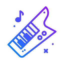 Electric piano icon