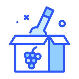 Wine box icon