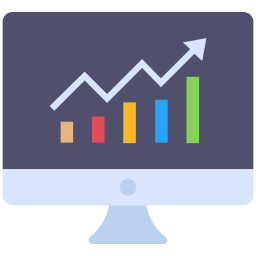 traitement analytique en ligne Icône