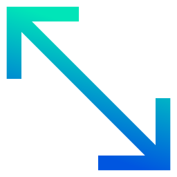 Diagonal resize icon