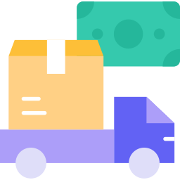 Cash on delivery icon