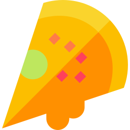 Pizza slice icon