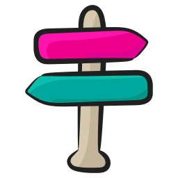 Signpost icon