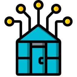 Smart greenhouse icon