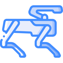 Robot dog icon