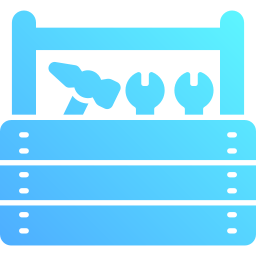 cassetta degli attrezzi icona