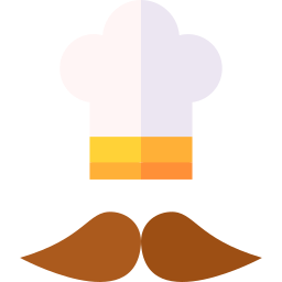 sombrero de cocinero icono