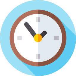 Wall clock icon