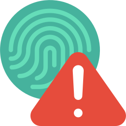 Biometric identification icon