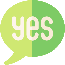 Speech bubble icon