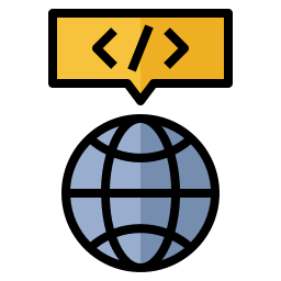 lenguaje de codificación icono