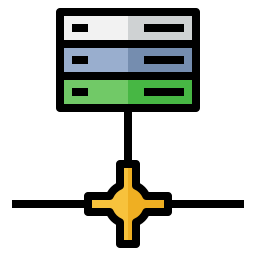 almacenamiento de base de datos icono