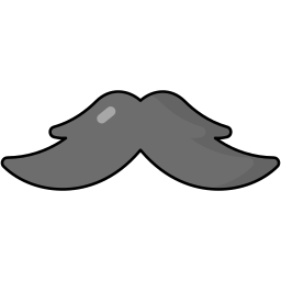 bigode Ícone