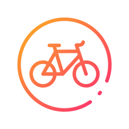 自転車専用車線 icon