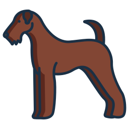 Airedale terrier icon