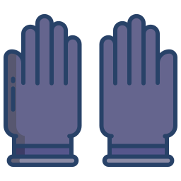 des gants Icône