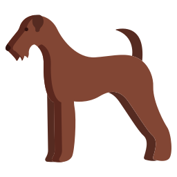 Airedale terrier icon