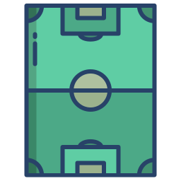 Soccer field icon