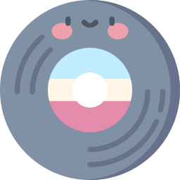 Vinyl disc icon