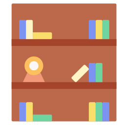 Book shelf icon