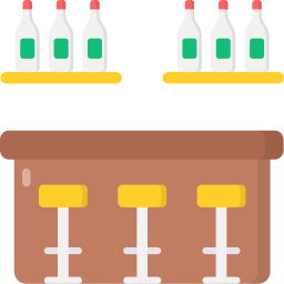 barra de bar icono