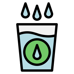 Água potável Ícone