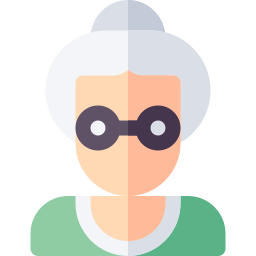 Old woman icon