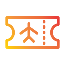 flugzeugticket icon