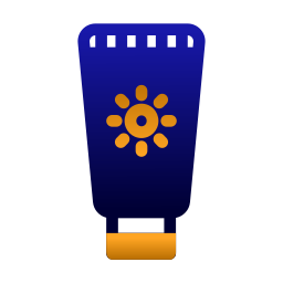 blocco solare icona