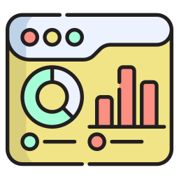 Statistics report icon