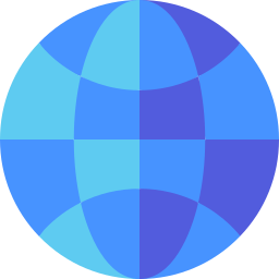 World grid icon