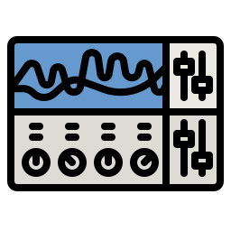 controlador de ecualizador icono