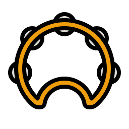 Tambourine icon