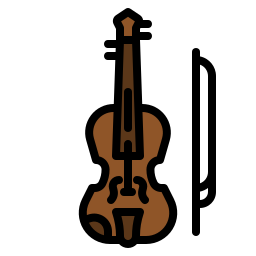 Скрипка иконка
