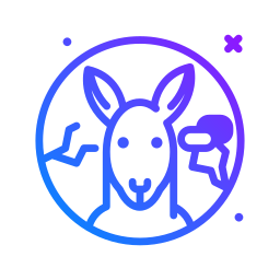 canguro icono