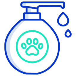 Pet shampoo icon