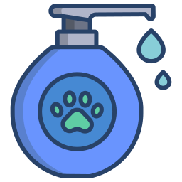 Pet shampoo icon