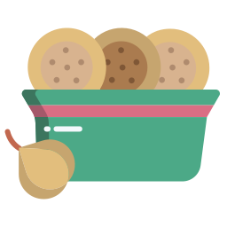 knoflookbrood icoon