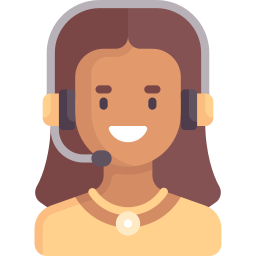 Call center agent icon