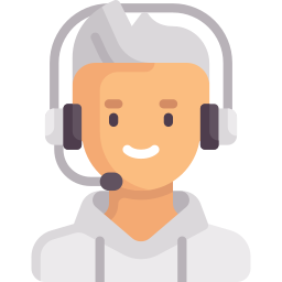 Call center agent icon