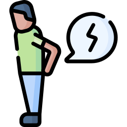 Back pain icon