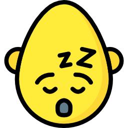 dormido icono