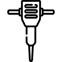 martillo hidráulico icono