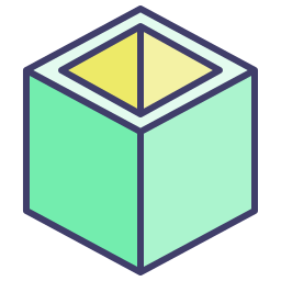 Cube 3d icon