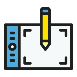 Pen tablet icon