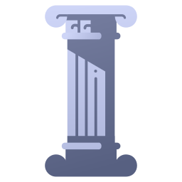 pilier antique Icône