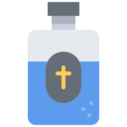 Holy water icon