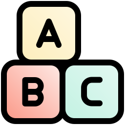 abc block icon