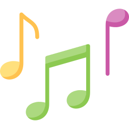 Musical notes icon