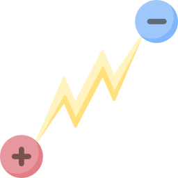 Electric current icon